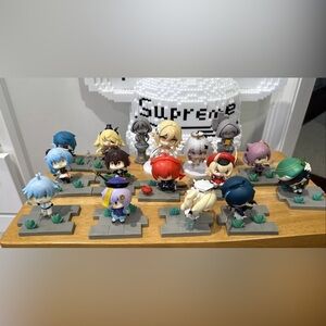 Anime Character Figurines Set
